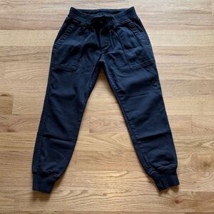 Navy James Perse Twill Joggers Size 0